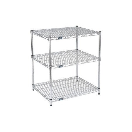 Nexel    ESD Wire Shelving Starter - 2 Tier - 42W X 18D X 34H